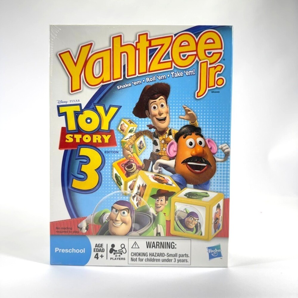 FACTORY SEALED RARE Disney Pixar Toy Story 3 Edition YAHTZEE JR Board Game 2009